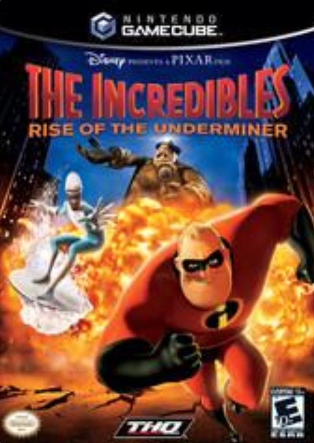 The Incredibles Rise Of The Underminer - Complete In Box - Gamecube