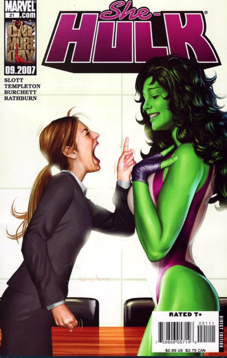 She-Hulk #21 (2007) NM 9.4 - Comic