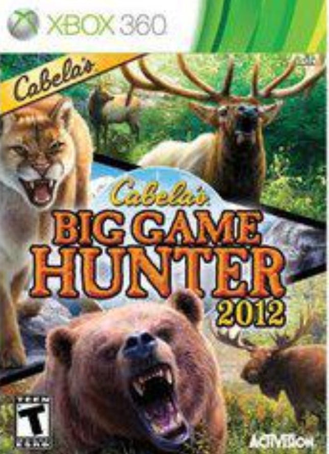 Cabela’s Big Game Hunter 2012 - Complete In Box - Xbox 360