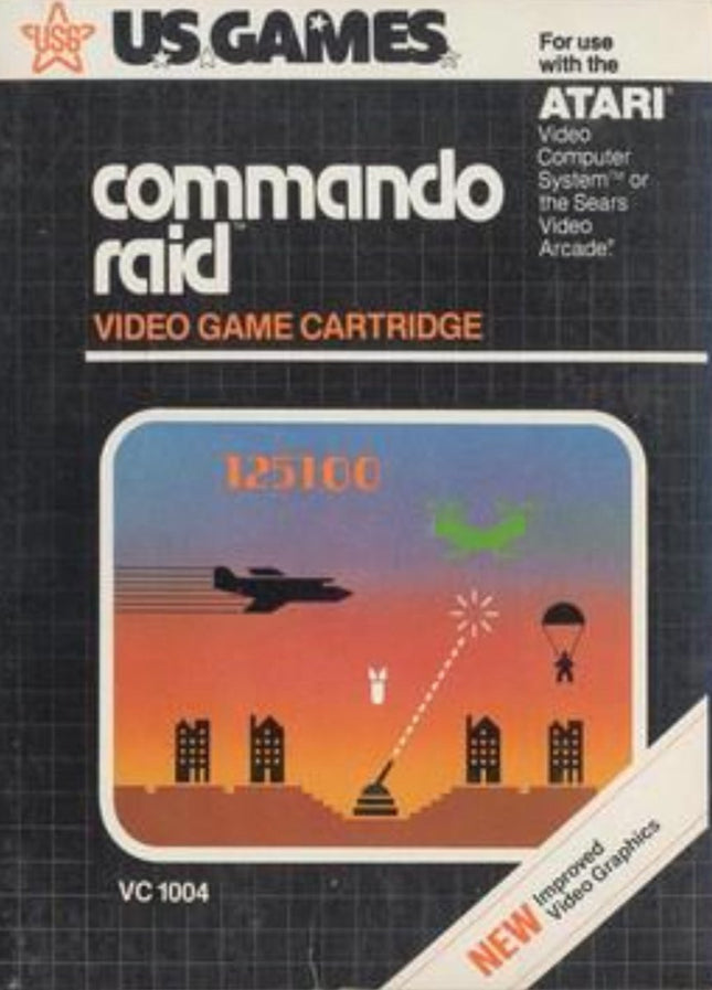 Commando Raid - Cart Only - Atari 2600