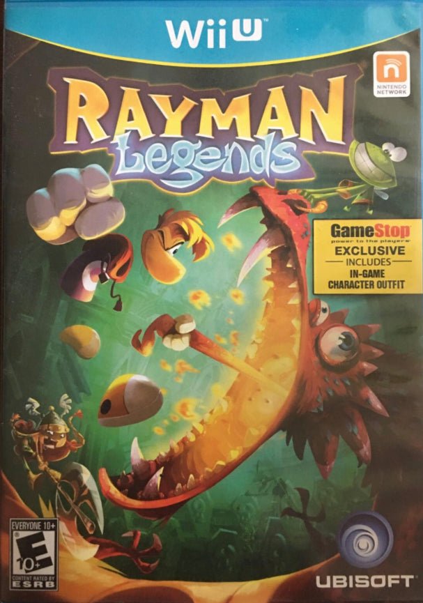 Rayman Legends (Gamestop Exclusive) - Complete In Box - Wii U