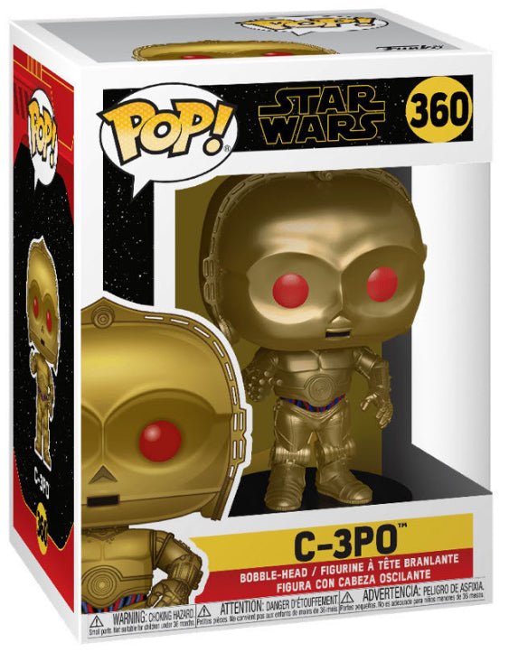 Star Wars: C-3PO #360 - With Box - Funko Pop