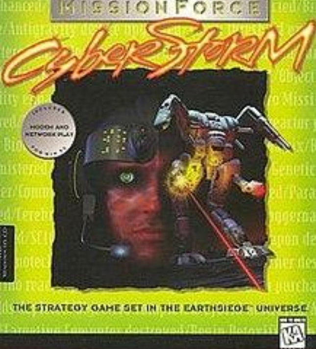 MissionForce CyberStorm - Complete In Box - PC Game
