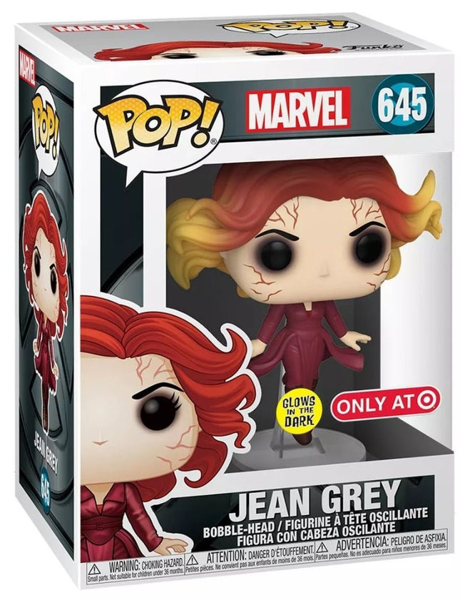 Marvel: Jean Grey #645 (Glows In The Dark) (Target Exclusive) - In Box - Funko Pop