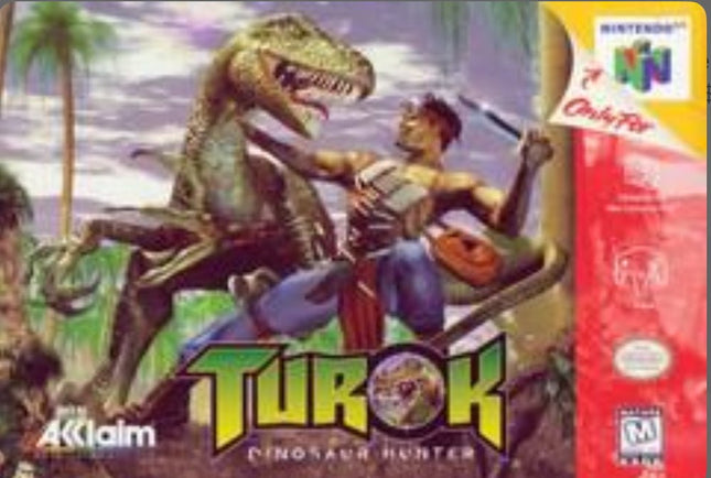 Turok Dinosaur Hunter - Box And Cart Only - Nintendo 64