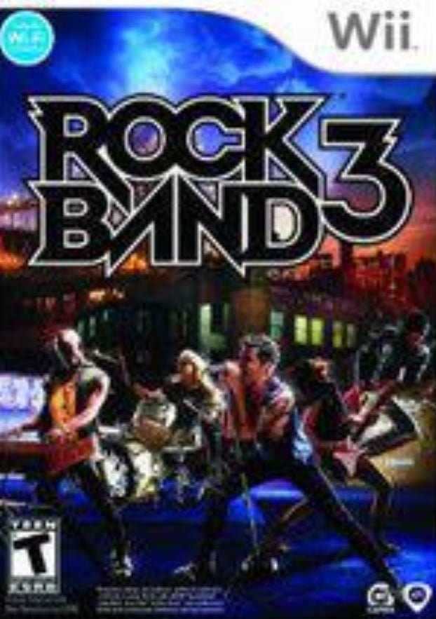 Rock Band 3 - Complete In Box - Nintendo Wii