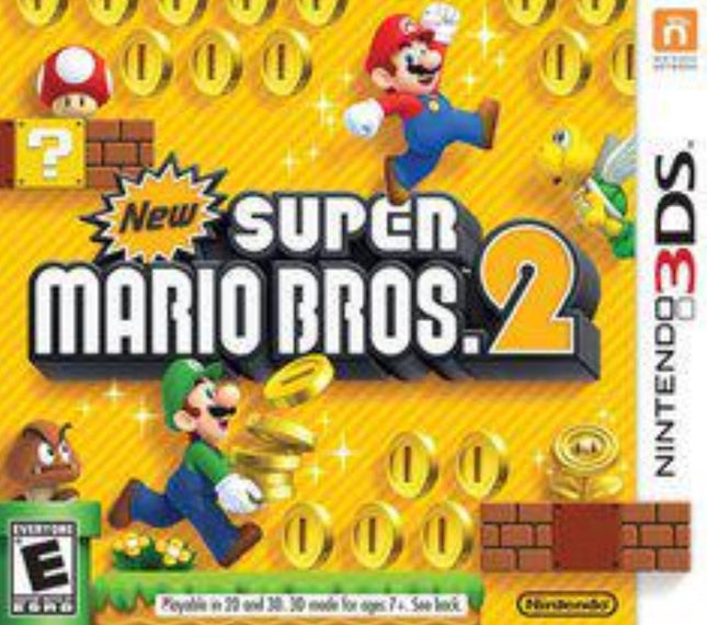 New Super Mario Bros 2 - Complete In Box - Nintendo 3DS