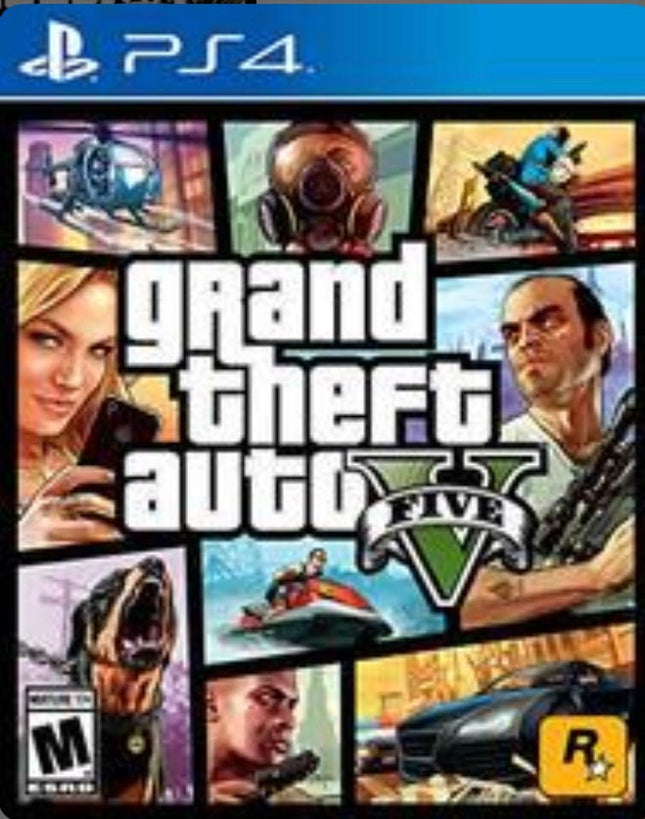 Grand Theft Auto V - Complete In Box - PlayStation 4