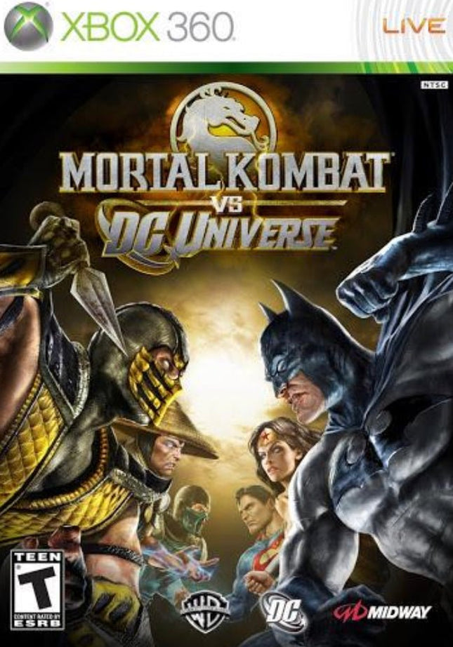 Mortal Kombat Vs. DC Universe - Box And Disc Only - Xbox 360