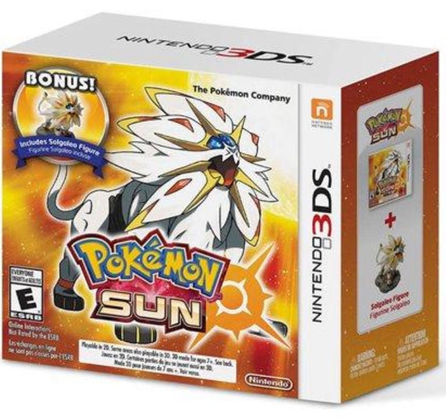 Pokemon Sun (Figure Bundle) - New - Nintendo 3DS