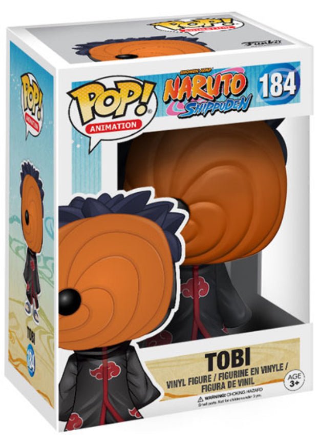 Naruto: Tobi #184 - With Box - Funko Pop