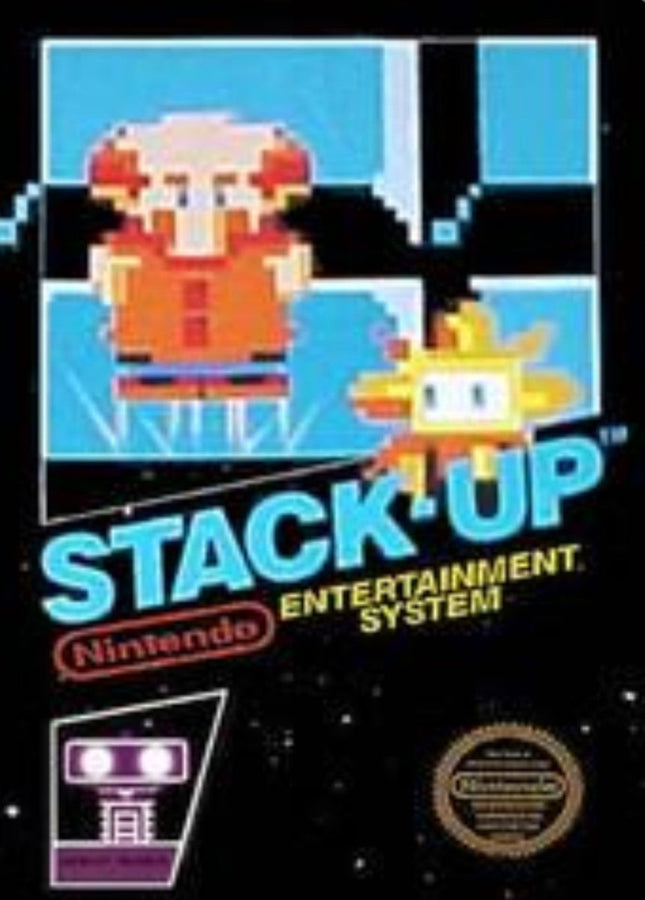 Stack-Up (5 Screw) - Cart Only - NES