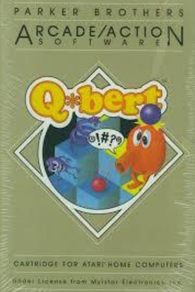 Q*bert - Complete In Box - Atari 400
