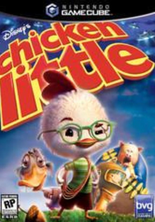 Chicken Little - Box And Disk Only - Gamecube