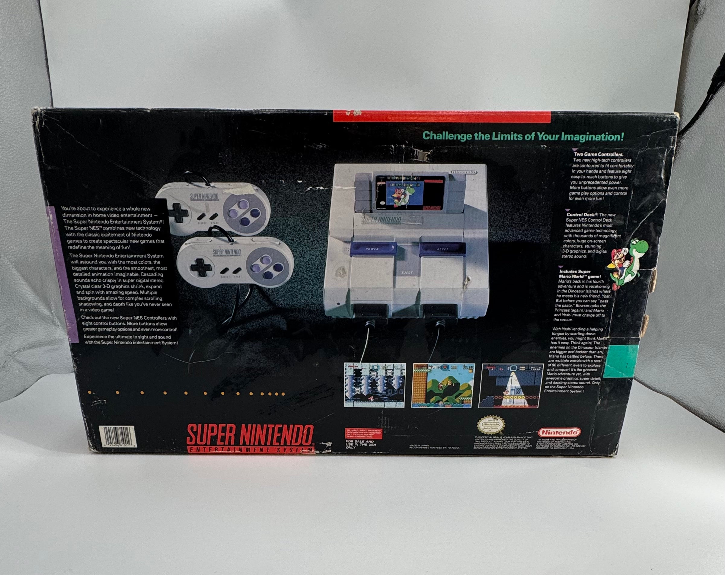 Super Nintendo Super Mario World Set Console