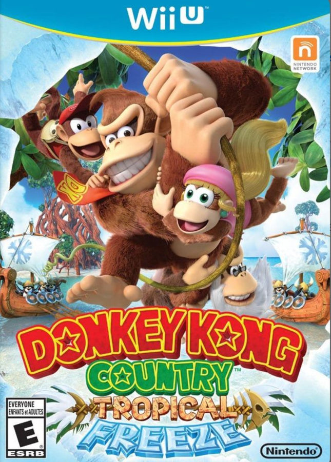 Donkey Kong Country Tropical Freeze - Complete In Box - Nintendo Wii U
