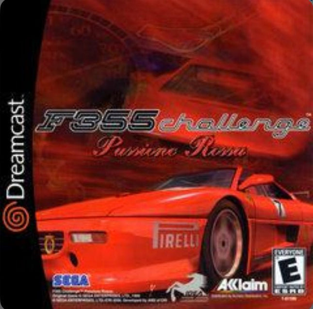 F355 Challenge Passione Rossa - Complete In Box - Sega Dreamcast