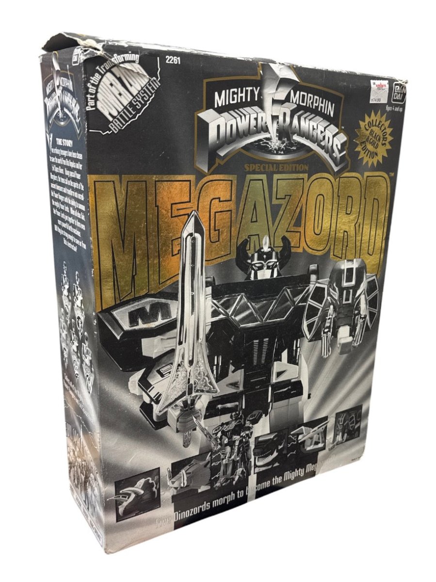 Mighty Morphin Power Rangers Special Edition Black And Gold Megazord (1993) (New)