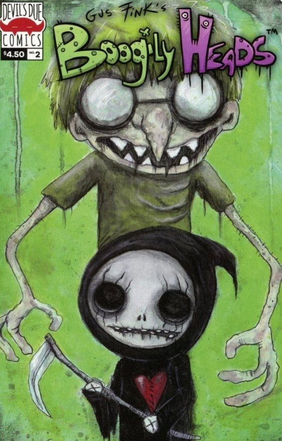 Boogily Heads #2 Variant Cover (2019) NM 9
