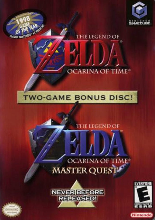 The Legend Of Zelda: Ocarina Of Time & Master Quest - Complete In Box - Gamecube