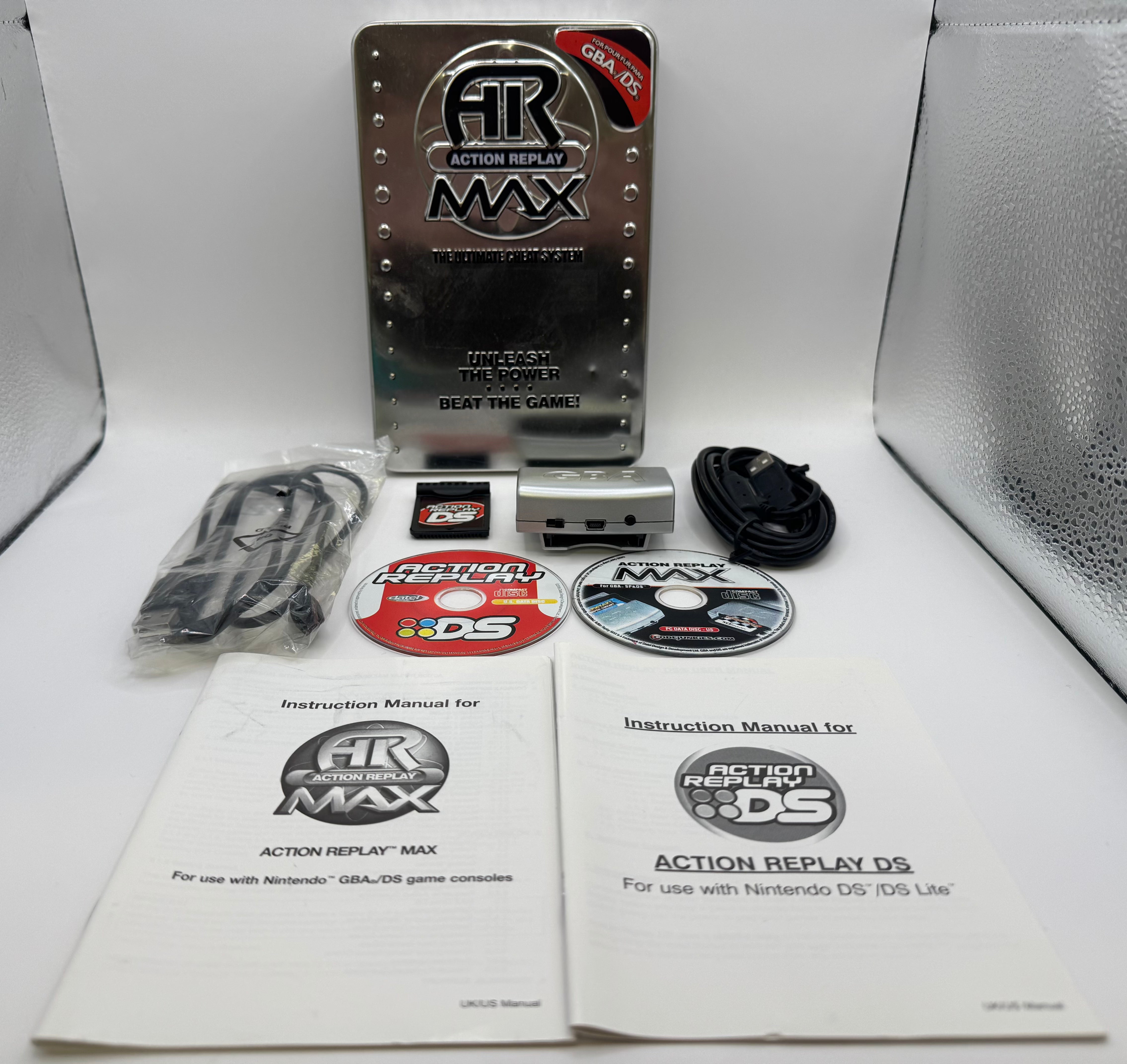 Action Replay Max CL01 (CIB) Game Boy Advance Nintendo DS