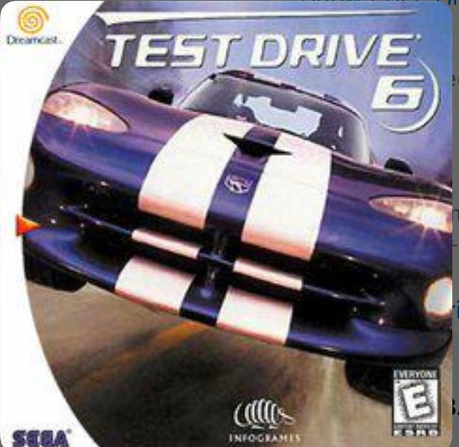Test Drive 6 - Complete In Box - Sega Dreamcast