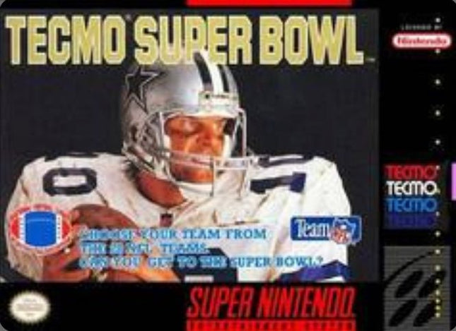Tecmo Super Bowl - Cart Only - Super Nintendo