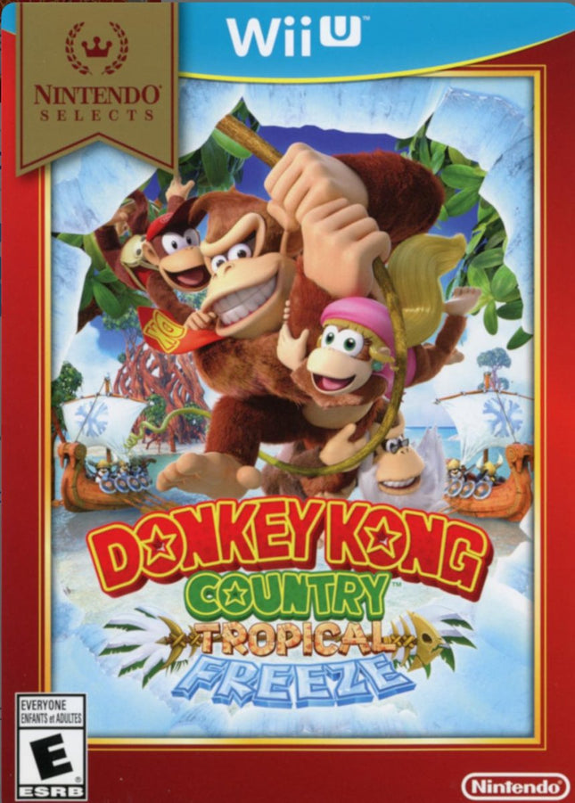 Donkey Kong Country Tropical Freeze (Nintendo Selects) - Complete In Box - Nintendo Wii U