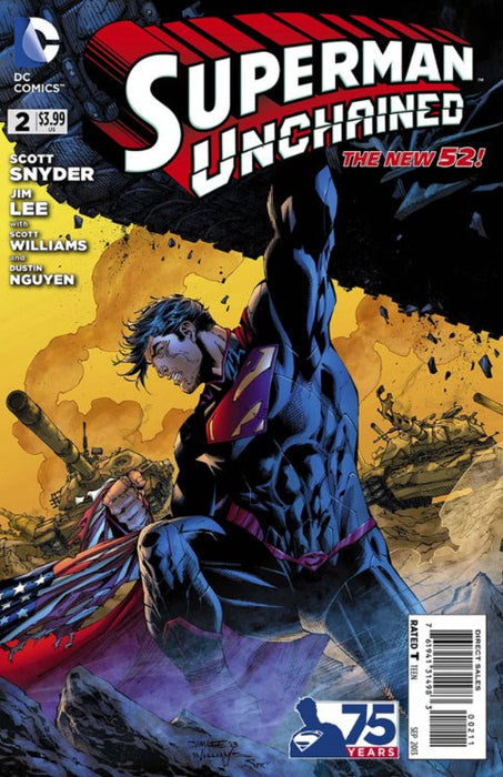 Superman Unchained #2 (2013) NM 9.4 - Comic