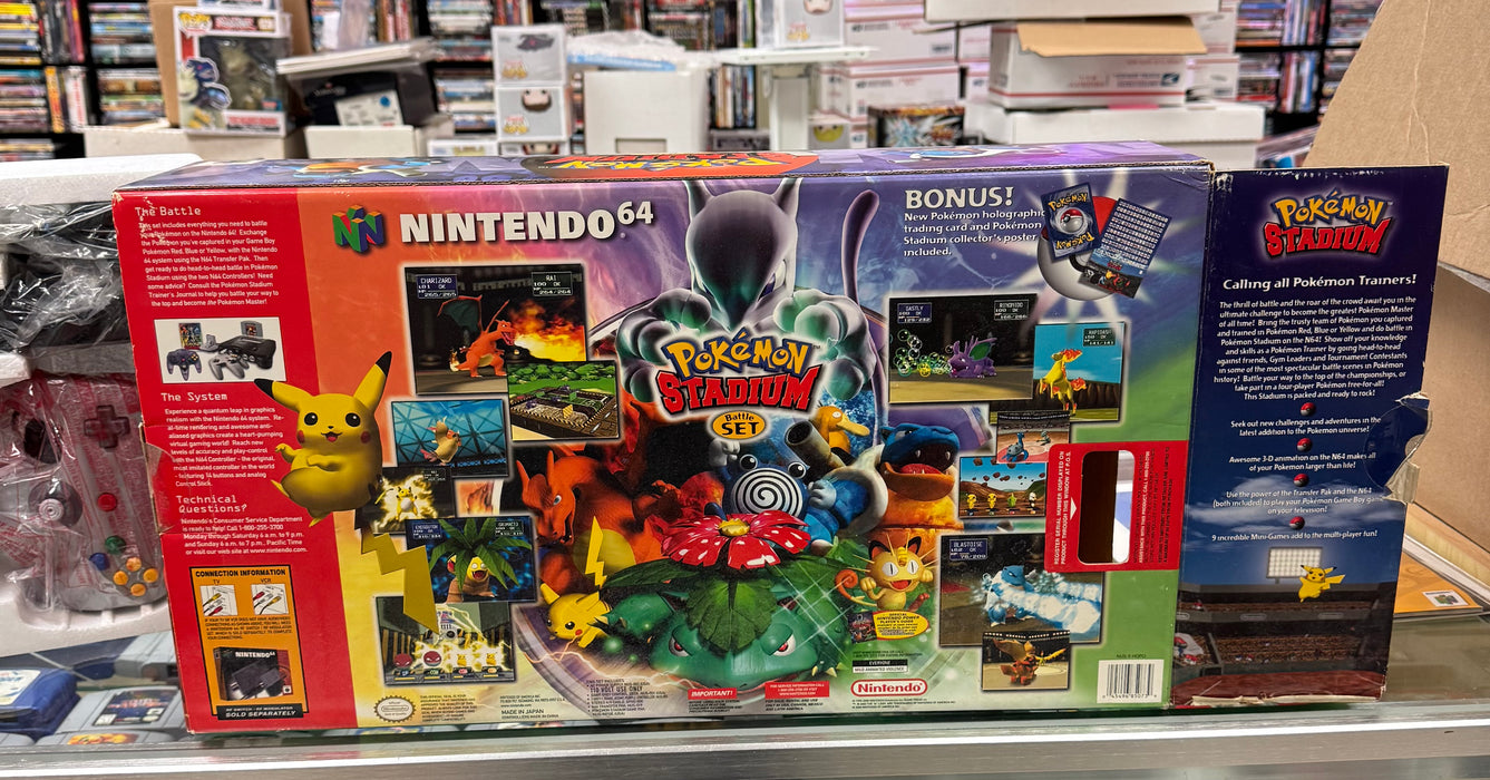 Nintendo 64 Pokemon Stadium Battle Set (In Box) (Pre-Owned) - Console