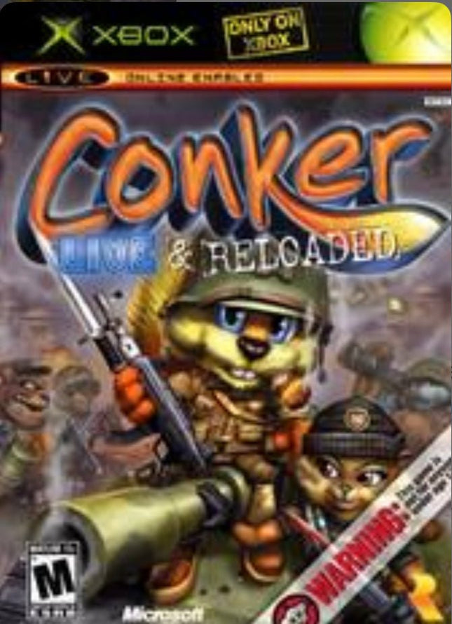 Conker Live & Reloaded - Complete In Box- Xbox