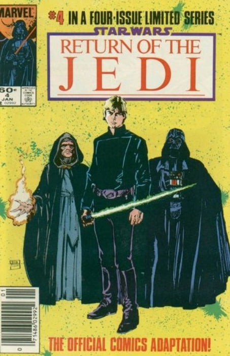 Star Wars: Return of the Jedi #4 Newsstand Edition (1983) VF+ 8.5  - Comic