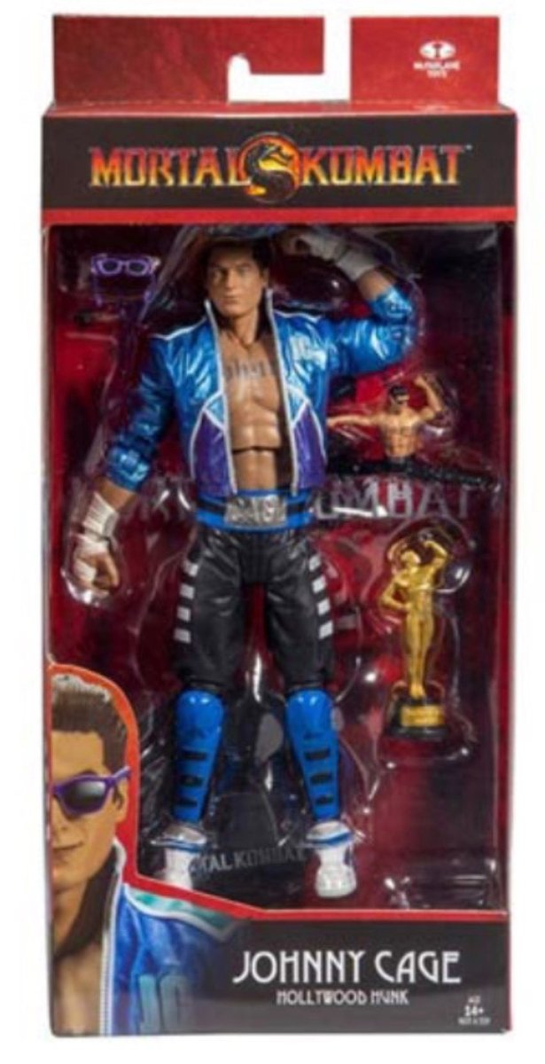 Mortal Kombat Johnny Cage Hollywood Hunk (2020) (Damaged) (New)