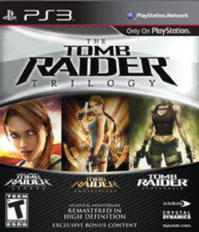 The Tomb Raider Trilogy - Complete In Box - Playstation 3