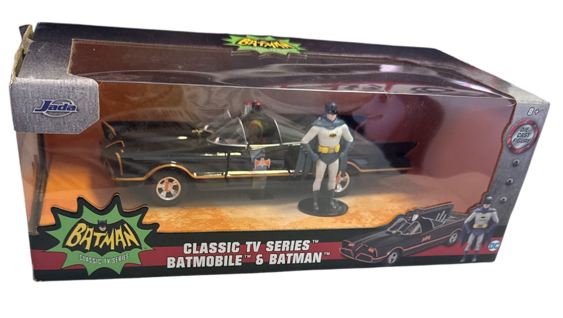 Classic TV Series Batmobile & Batman - New