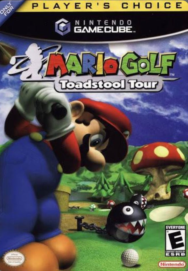 Mario Golf Toadstool Tour (Players Choice) - Complete In Box - Gamecube