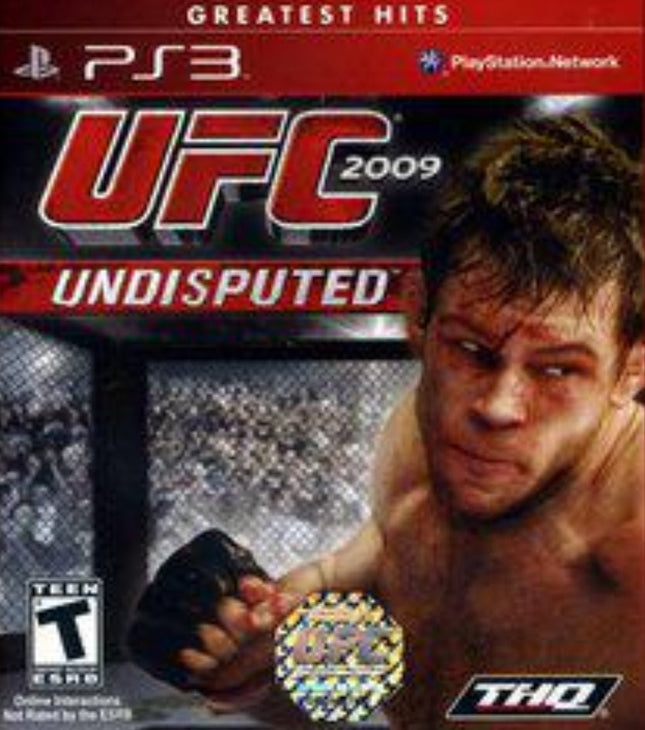 UFC Undisputed 2009 (Greatest Hits) - Complete In Box - PlayStation 3