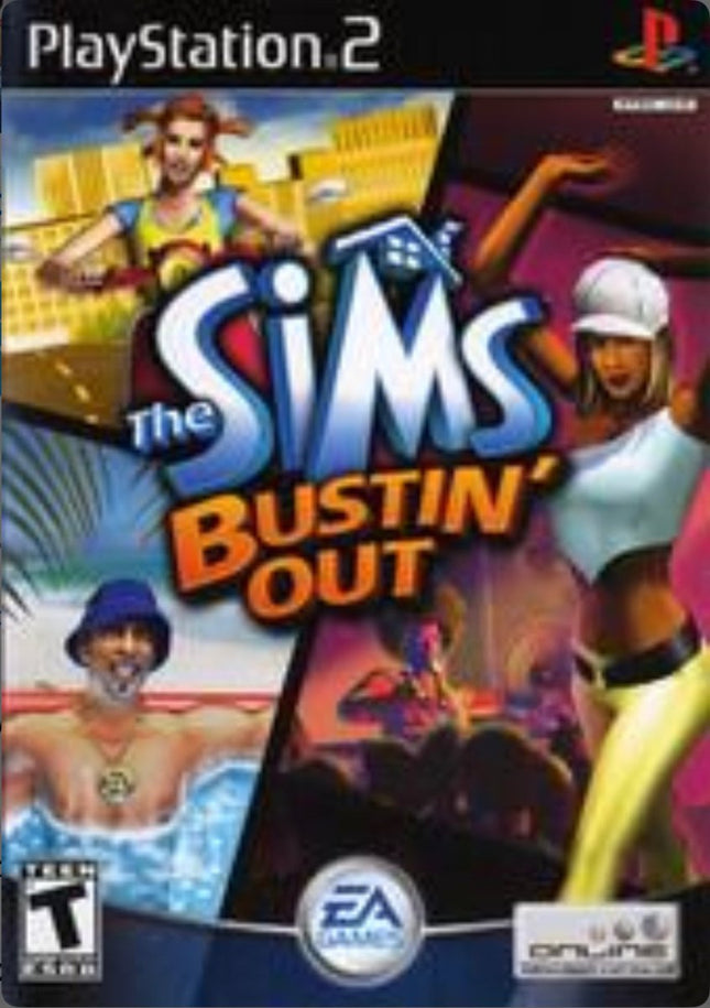 The Sims Bustin ‘ Out - Complete In Box - PlayStation 2