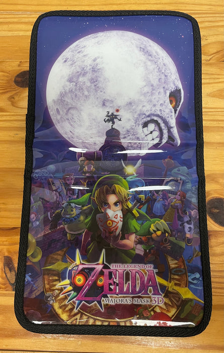 Nintendo 3DS Purple & Black The Legend Of Zelda Majoras Mask 3D Soft Case (Pre-Owned) - Bag
