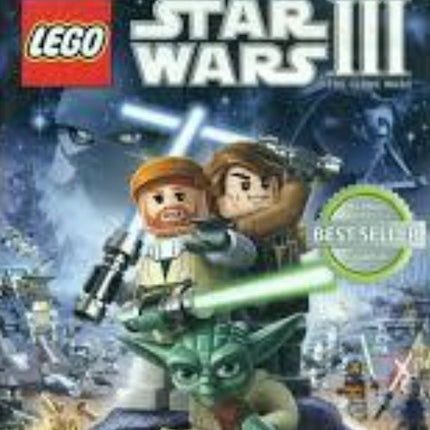 Lego Star Wars III: The Clone Wars ( Platinum Hits ) - Complete In Box - Xbox 360
