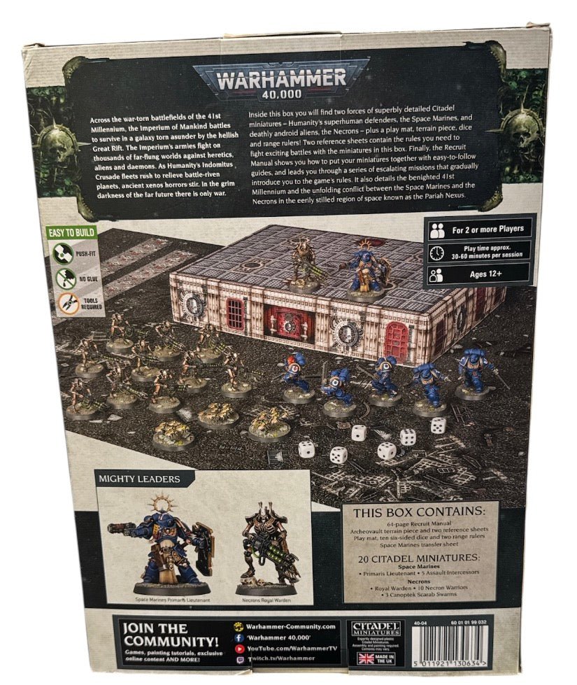 Warhammer 40,000 Recruit Edition Starter Set (2020) (New)
