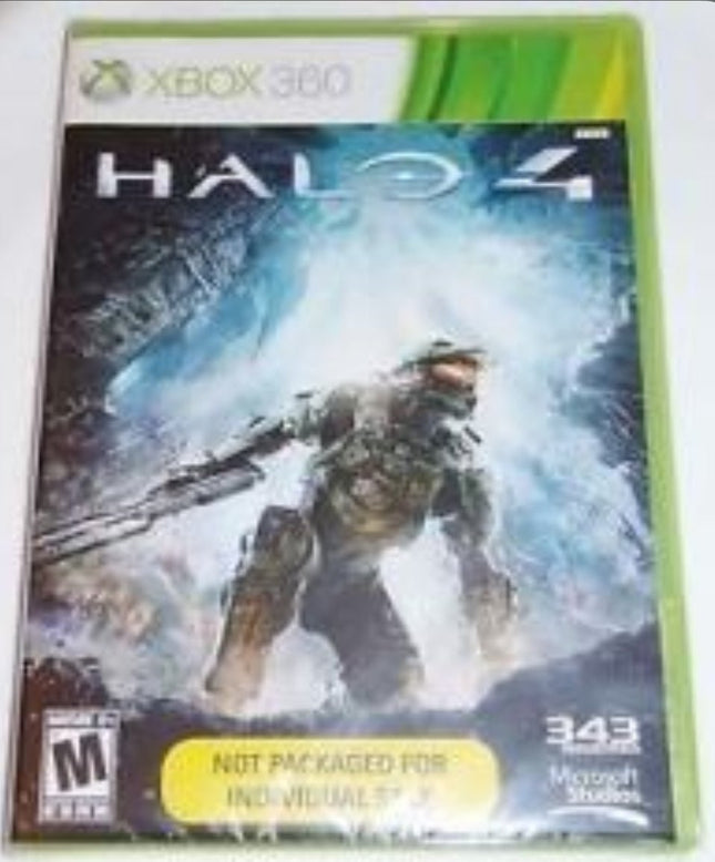 Halo 4 (Not For Resale ) - Complete In Box - Xbox 360