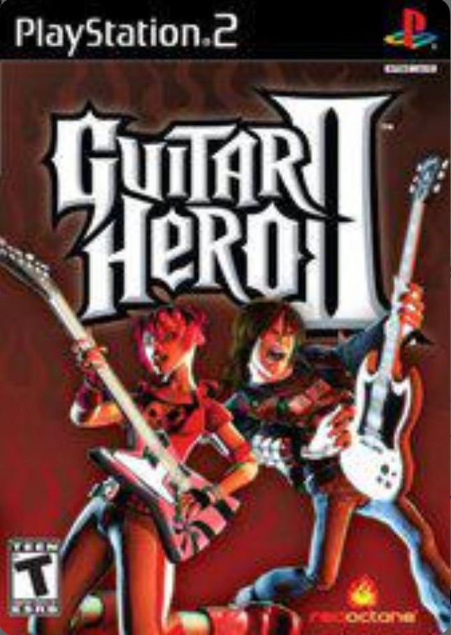 Guitar Hero II - Complete In Box - PlayStation 2