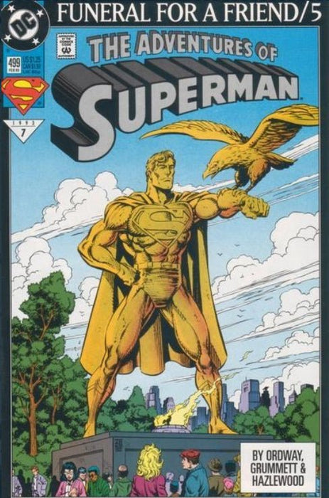 Adventures of Superman #499 Direct Edition (1993) NM+ 9.6  - Comic