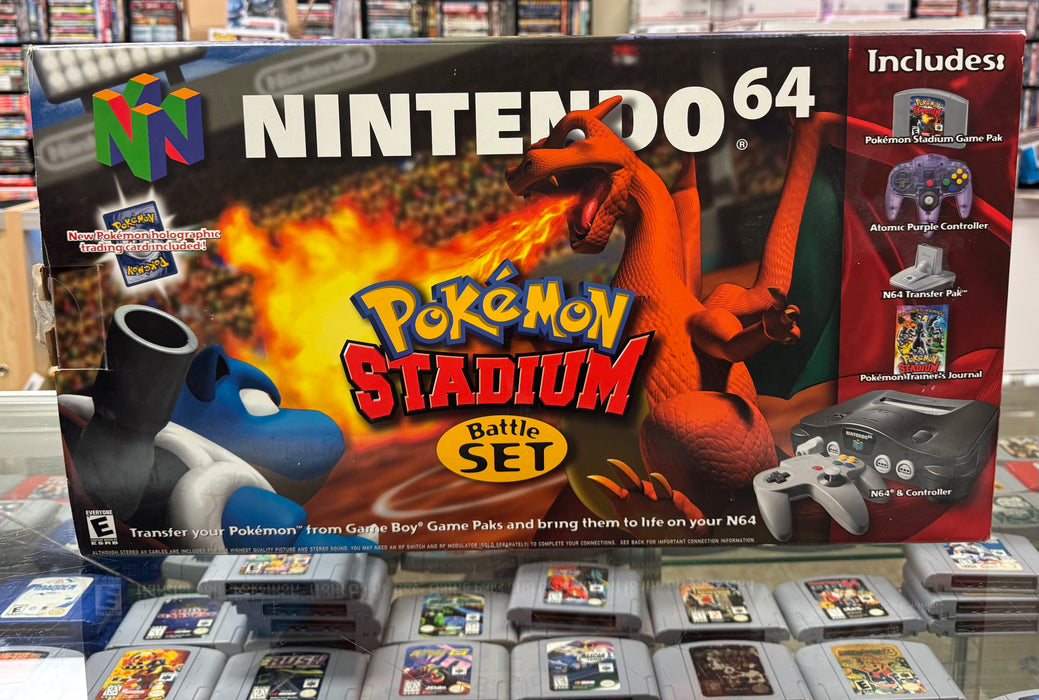 Nintendo 64 Pokemon Stadium Battle Set (In Box) (Pre-Owned) - Console
