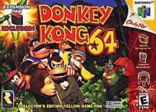Donkey Kong 64 - Cart Only - Nintendo 64