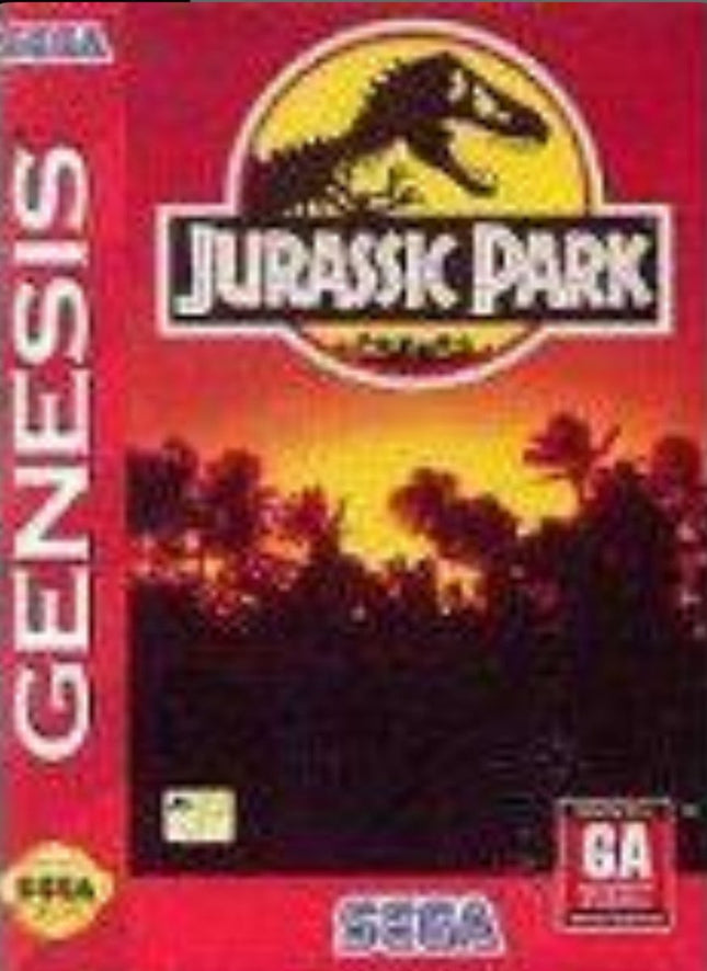 Jurassic Park  - Complete In Box - Sega Genesis