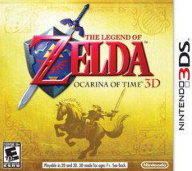 Zelda Ocarina Of Time 3D - Cart Only - Nintendo 3DS