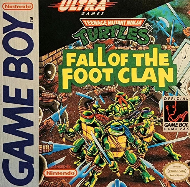 Teenage Mutant Ninja Turtles Fall Of The Foot Clan - Cart Only - GameBoy