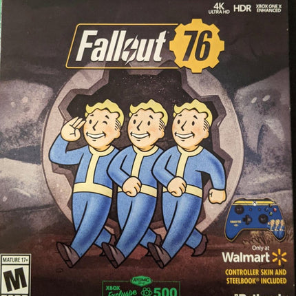 Fallout 76( Walmart Steelbook Edition ) - Complete In Box - Xbox One